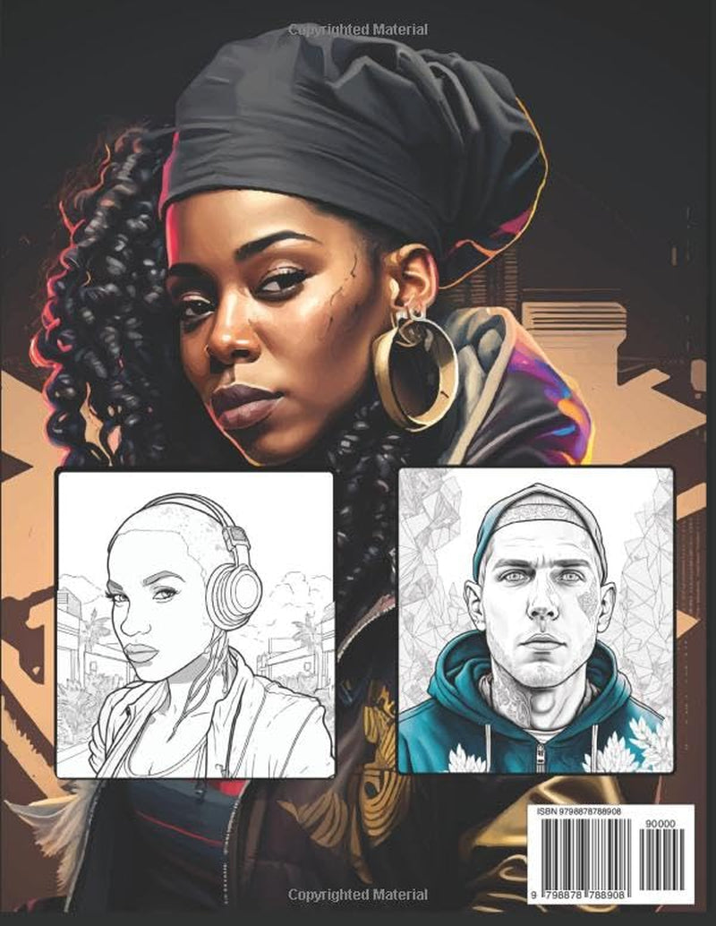 The Rap Game: Hip-Hop Coloring Book