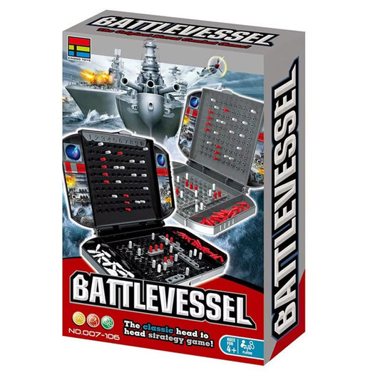 BattleVessel: The Ultimate 2-Player Strategy Battle Board Game  