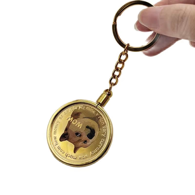 Dogecoin Keychain by Crypto Gifts & Cool Keychains