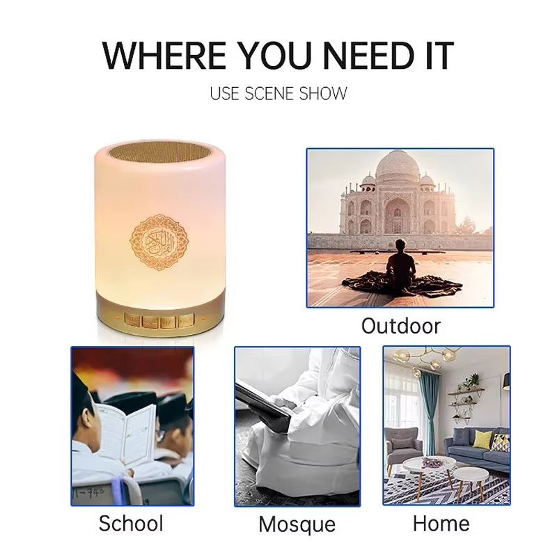 Call to Prayer Companion | Home-Travel Night Light Prayer Station