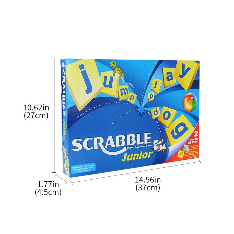 Scrabble Junior: Fun Word Game for Kids | Build Vocabulary & Intellect