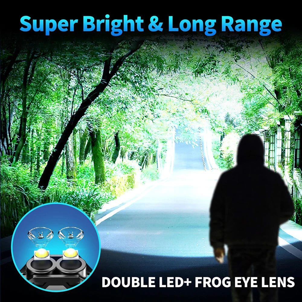 Ultra-bright COB LED keychain flashlight with magnetic base