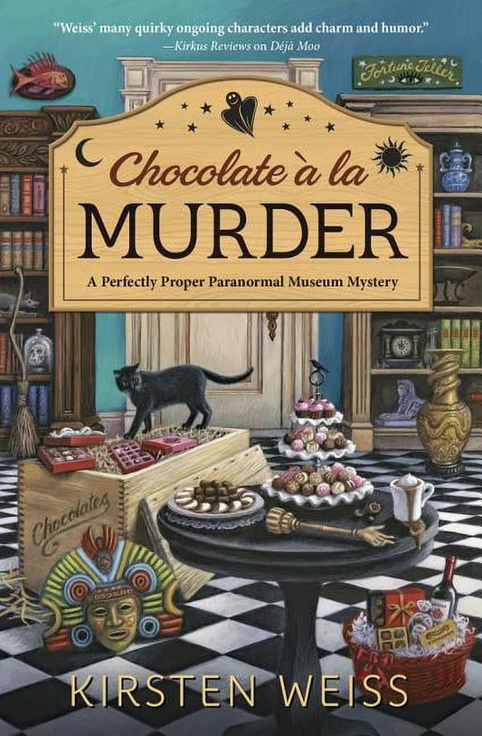 Chocolate a'la Murder: A Perfectly Proper Cozy Mystery (A Perfectly Proper Paranormal Museum Mystery)