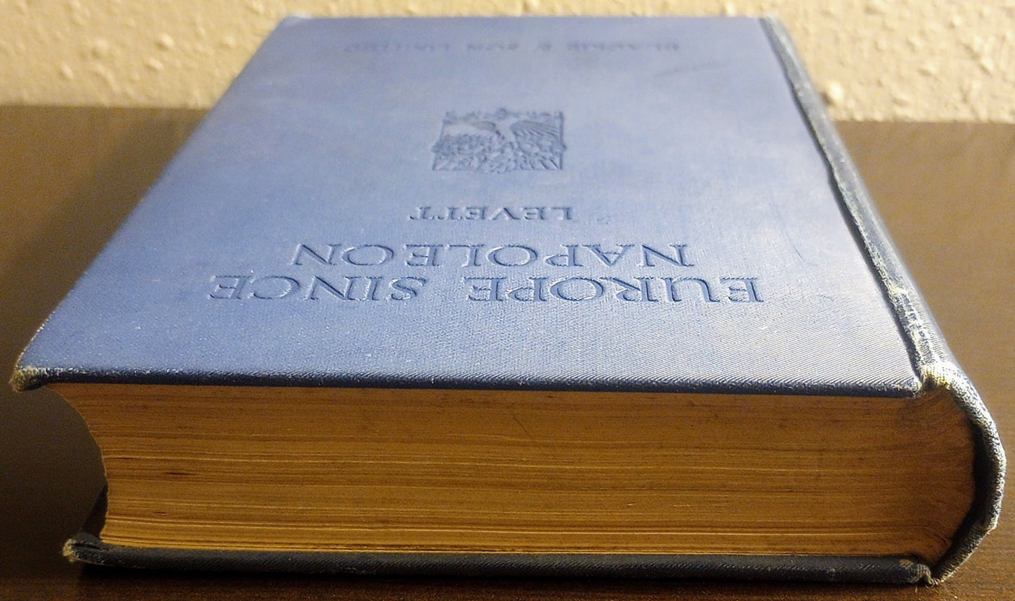 Europe Since Napoleon by Elizabeth Levett