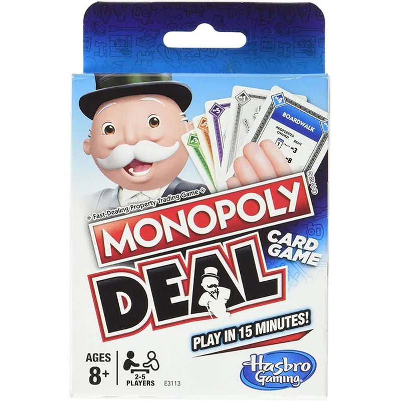 Card Deal Games by Monopoly || Official Hasbro Monopoly Card Game Fun