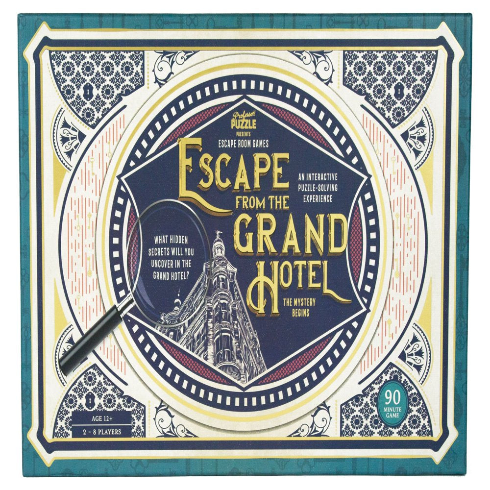 Escape from the Grand Hotel "Escape Room" Mystery Game