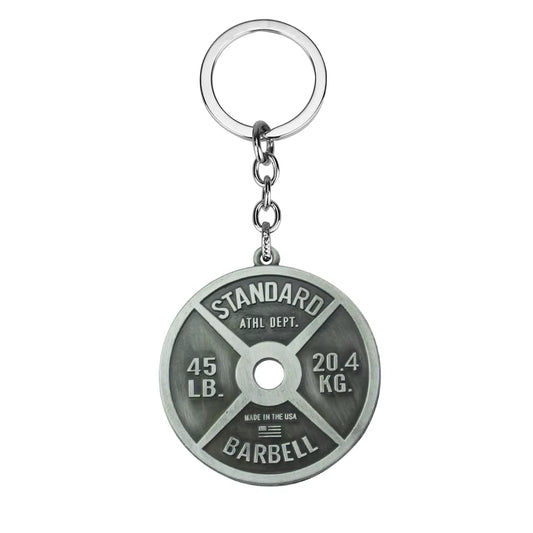 45 Pound Plate Bodybuilding Keychain by Cool Keychains | Heavy Weights, Heavy Plates