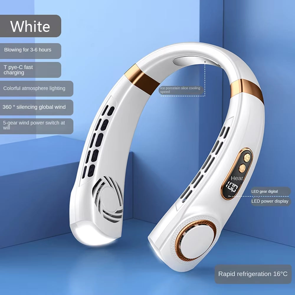 Alaska Blast Neck-Fan | LED & USB Charging