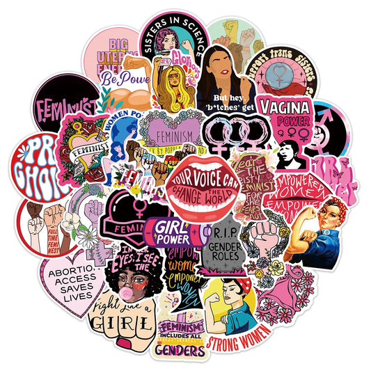 Feminism Sticker Bundle by Feminist Stickers & Girl Power Gifts | Bestselling #GirlBoss Gift