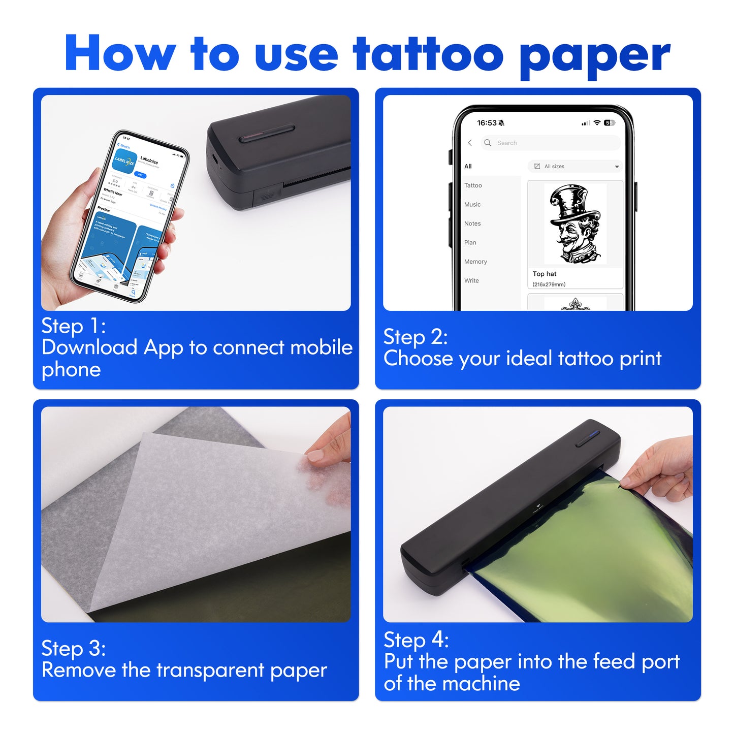 Portable Printer: Wireless Printing