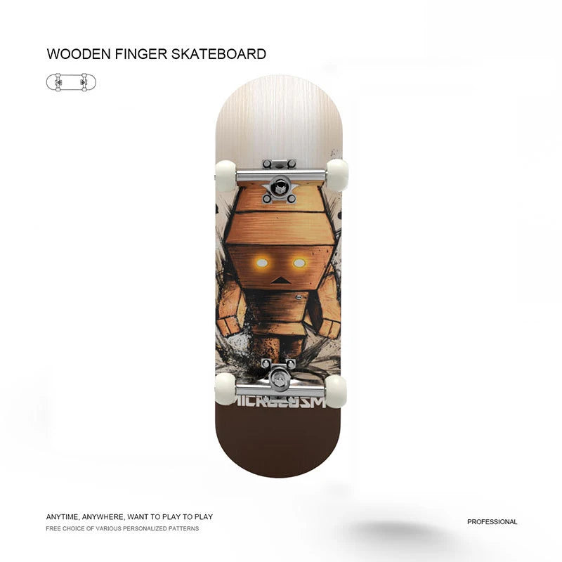 Fidget Finger Boards: Small Skateboards & Kickflip DIY Mini-Decks by Tech Toys