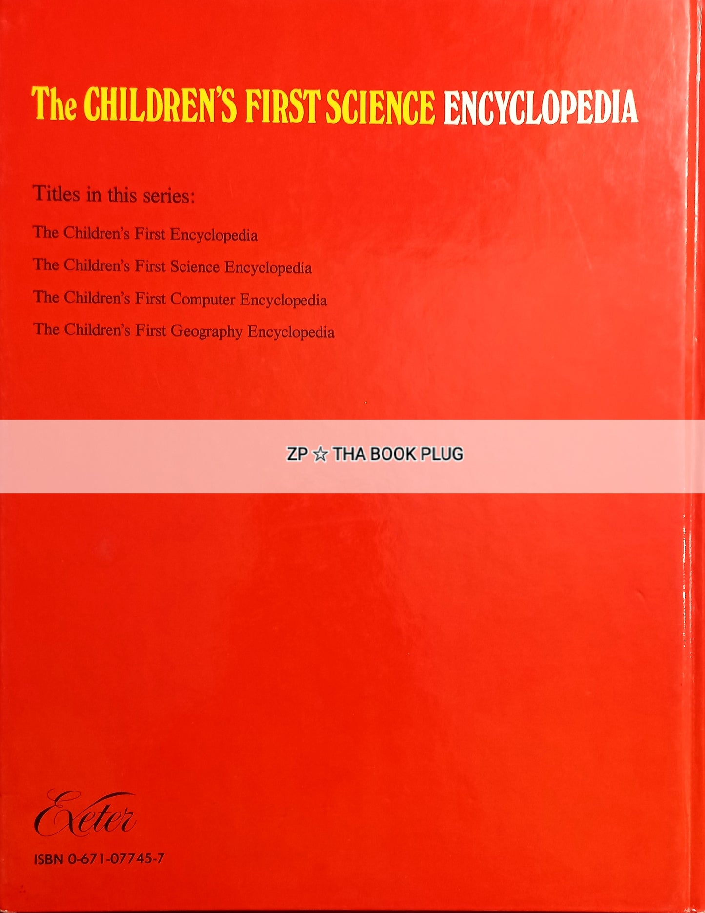 First Science Encyclopedia by Michael W. Dempsey