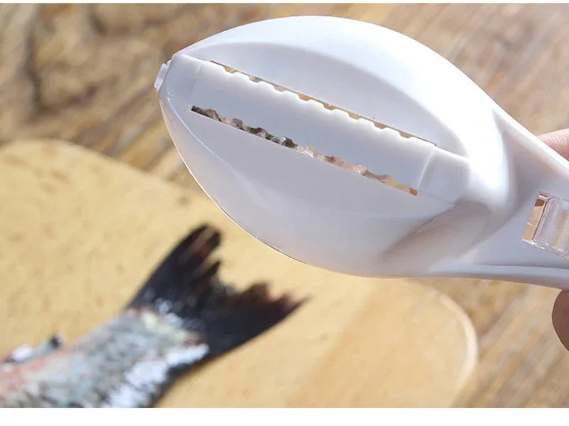 Supper-Scraper Fish Scale Grater Cleaning Tool | A Truly Complete Kitchens Appliance
