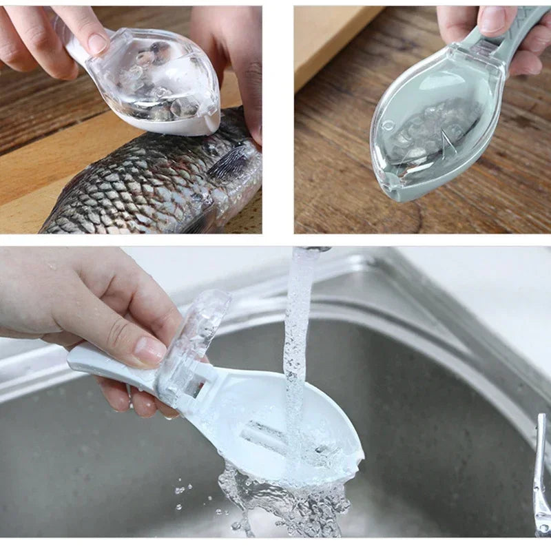 Supper-Scraper Fish Scale Grater Cleaning Tool | A Truly Complete Kitchens Appliance