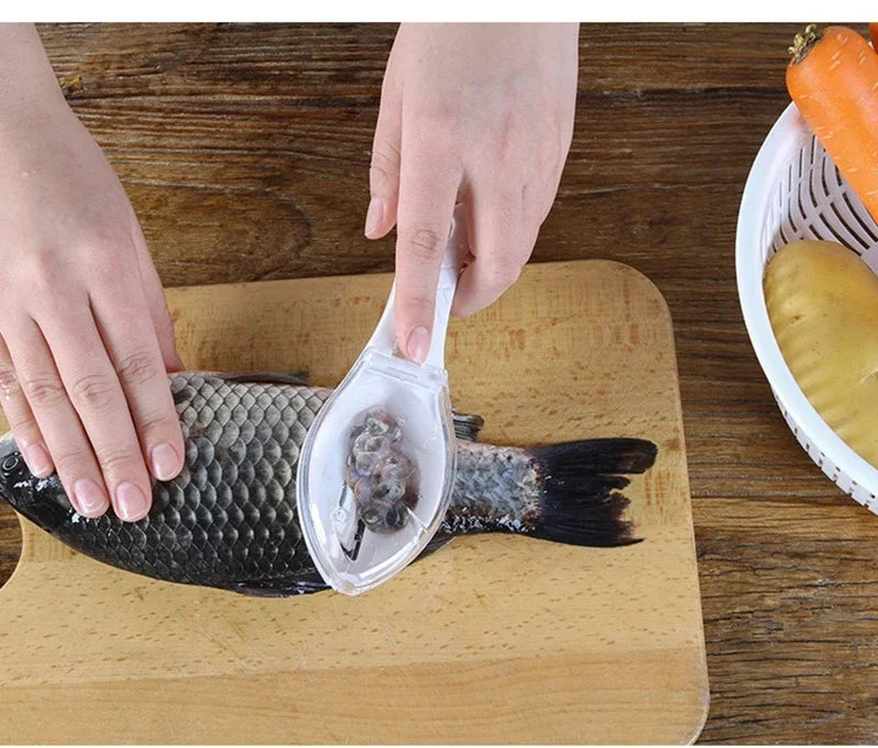 Supper-Scraper Fish Scale Grater Cleaning Tool | A Truly Complete Kitchens Appliance