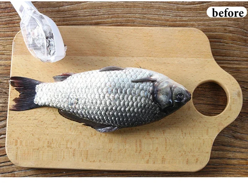 Supper-Scraper Fish Scale Grater Cleaning Tool | A Truly Complete Kitchens Appliance