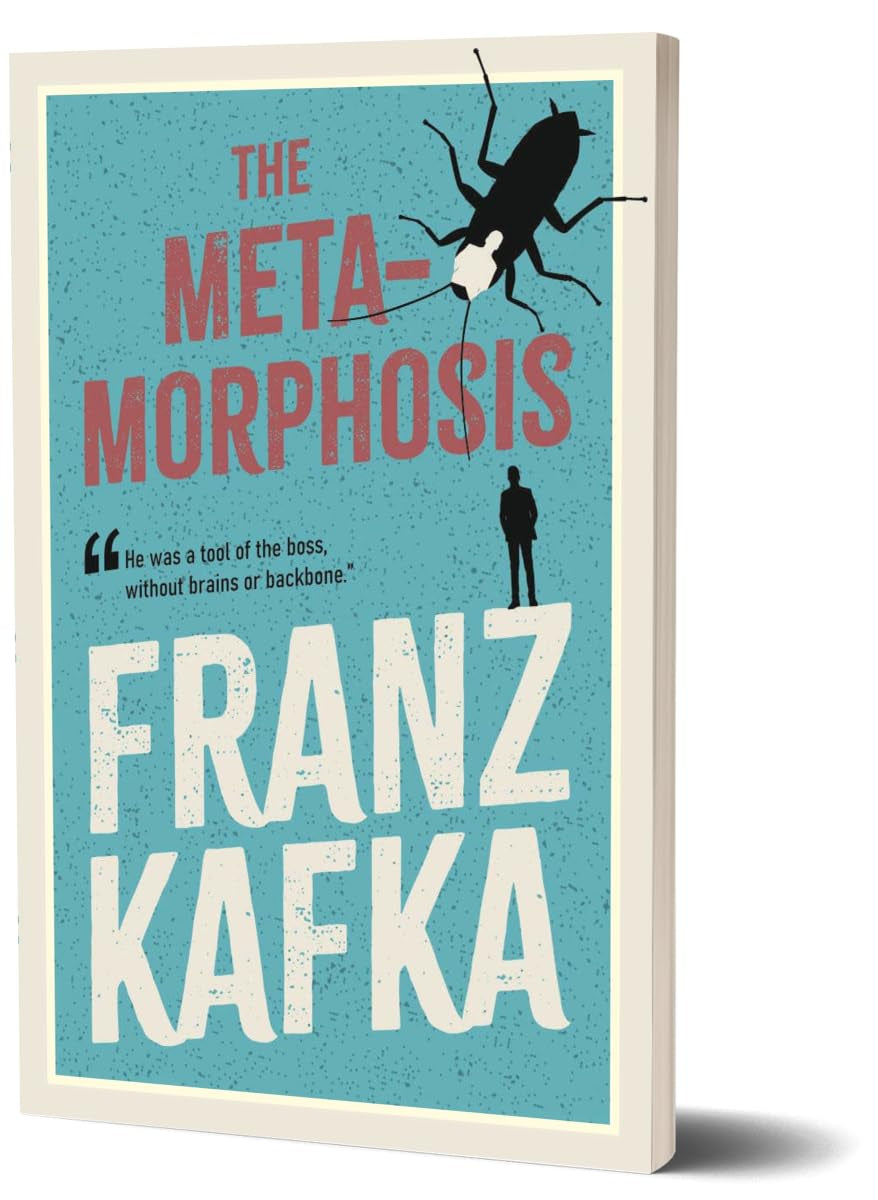 Book cover of 'The Meta-Morphosis' from "Curated Works of Franz Kafka (5) Book Collection Box Set' book collection.