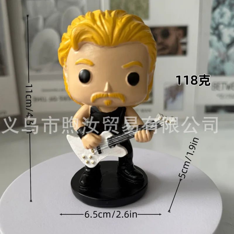 Fun & Funky Figure Collectible — Rock ’n’ Roll Mini Figures Set