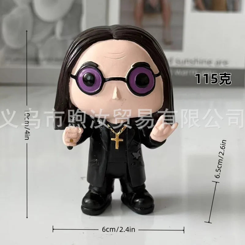 Fun & Funky Figure Collectible — Rock ’n’ Roll Mini Figures Set
