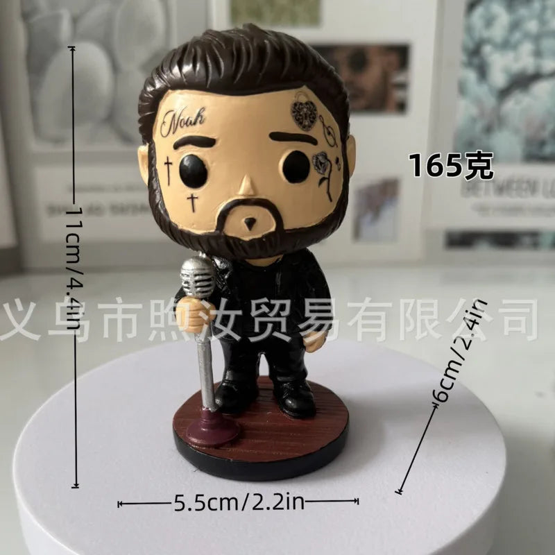 Fun & Funky Figure Collectible — Rock ’n’ Roll Mini Figures Set