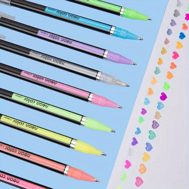 Creative Color Gel Pens Unique Colors