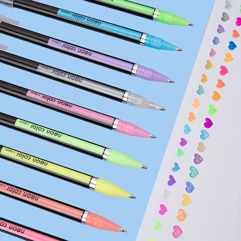 Creative Color Gel Pens Unique Colors