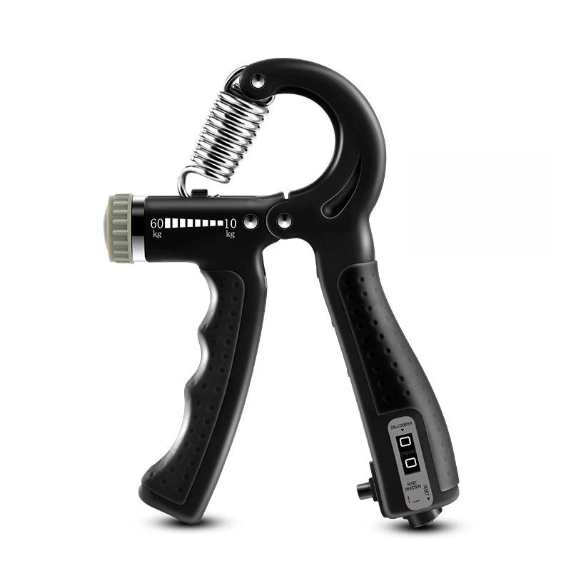 Grip Strength Trainer Forearm Builder | Adjustable Resistance & Rep Gauge