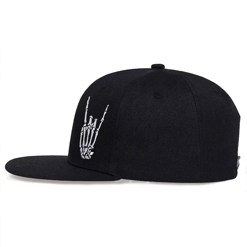 H-Town to the Bone Snapback – Houston 713 Skeleton Hand Hat | HTX Streetwear Cap