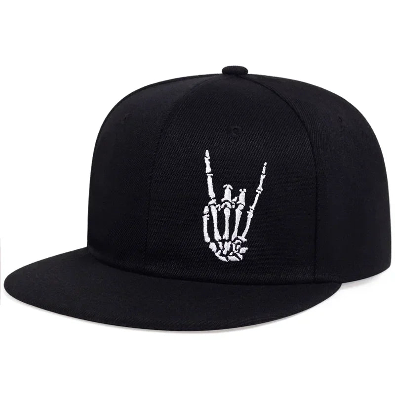 H-Town to the Bone Snapback – Houston 713 Skeleton Hand Hat | HTX Streetwear Cap