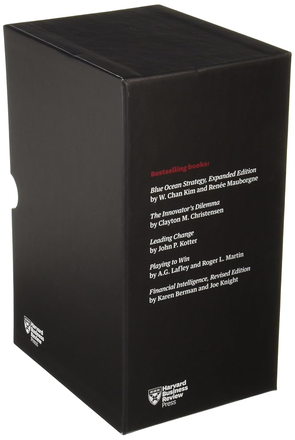 Display image of 'Executive Academic Leadership & Strategy (5-Books) Box Set by HBR [ISBN: 9781633692329]' showing all book titles included.