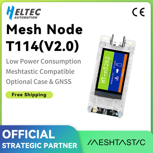 Heltec T114 Mesh Node 2.0 LoRa / GPS Devboard