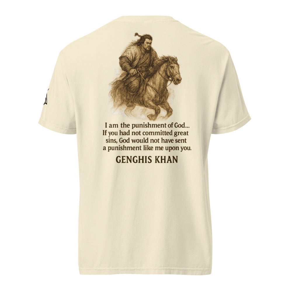 Genghis Khan T-Shirt – Vintage Mongol Empire Graphic Tee by HG