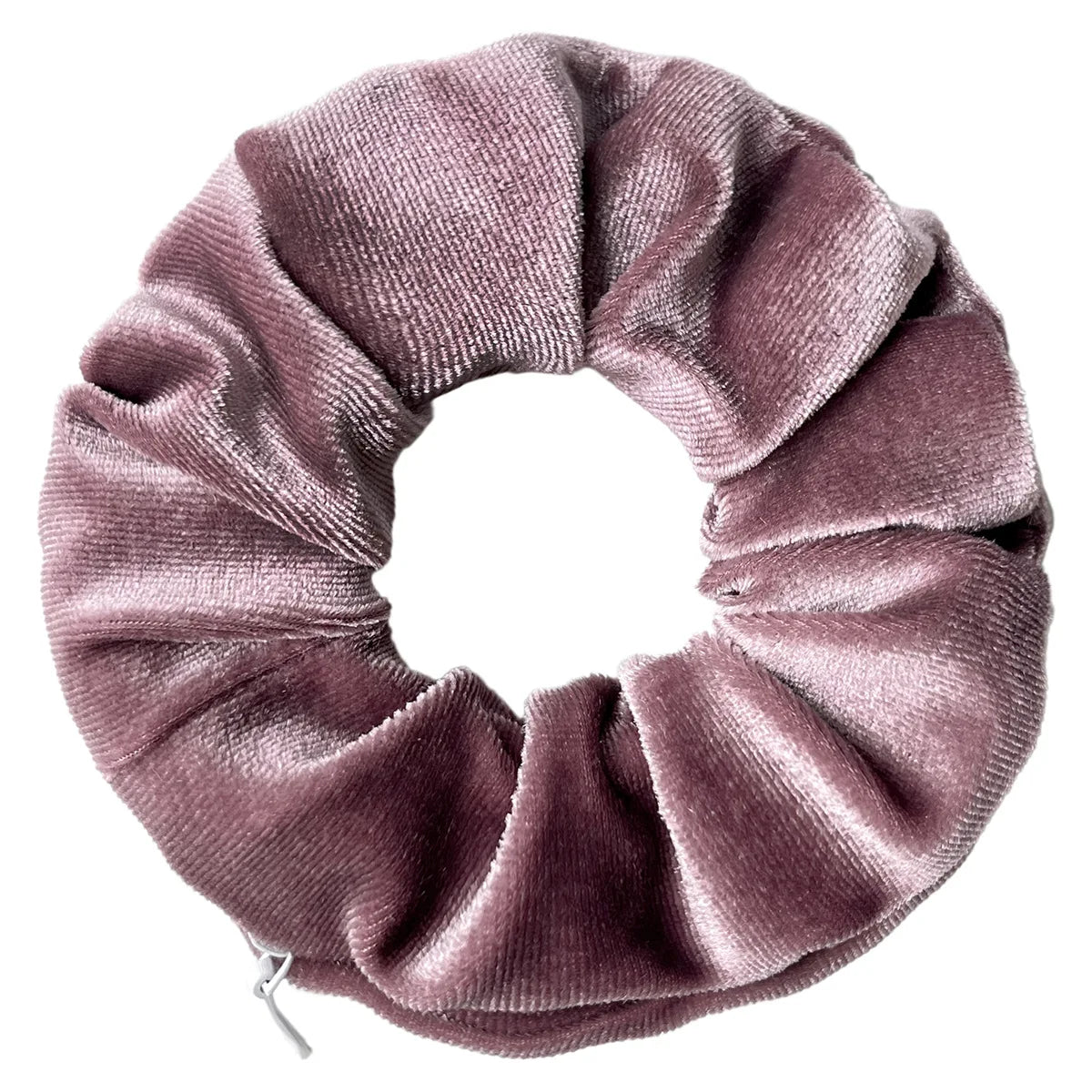 Hidden Zipper Pocket Elastic Scrunchie Stash-Spot Stylish Storage