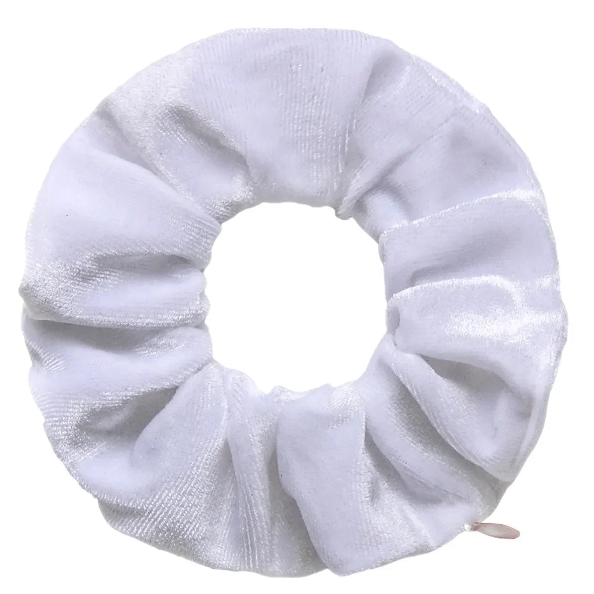 Hidden Zipper Pocket Elastic Scrunchie Stash-Spot Stylish Storage