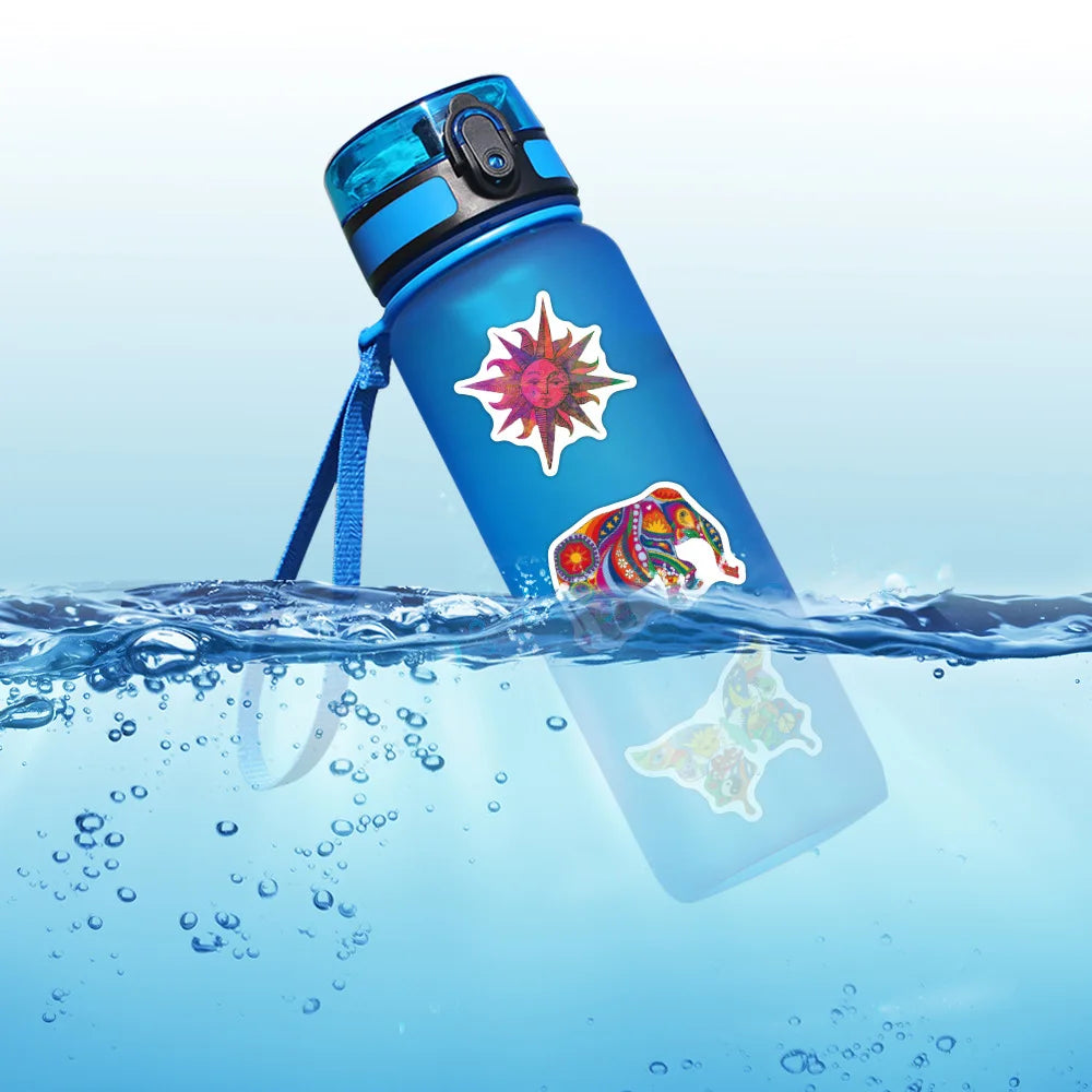 Hippie Stickers & DIY Decal Decoration | Peace & Love Retro Groovy Sticker Set Bundles