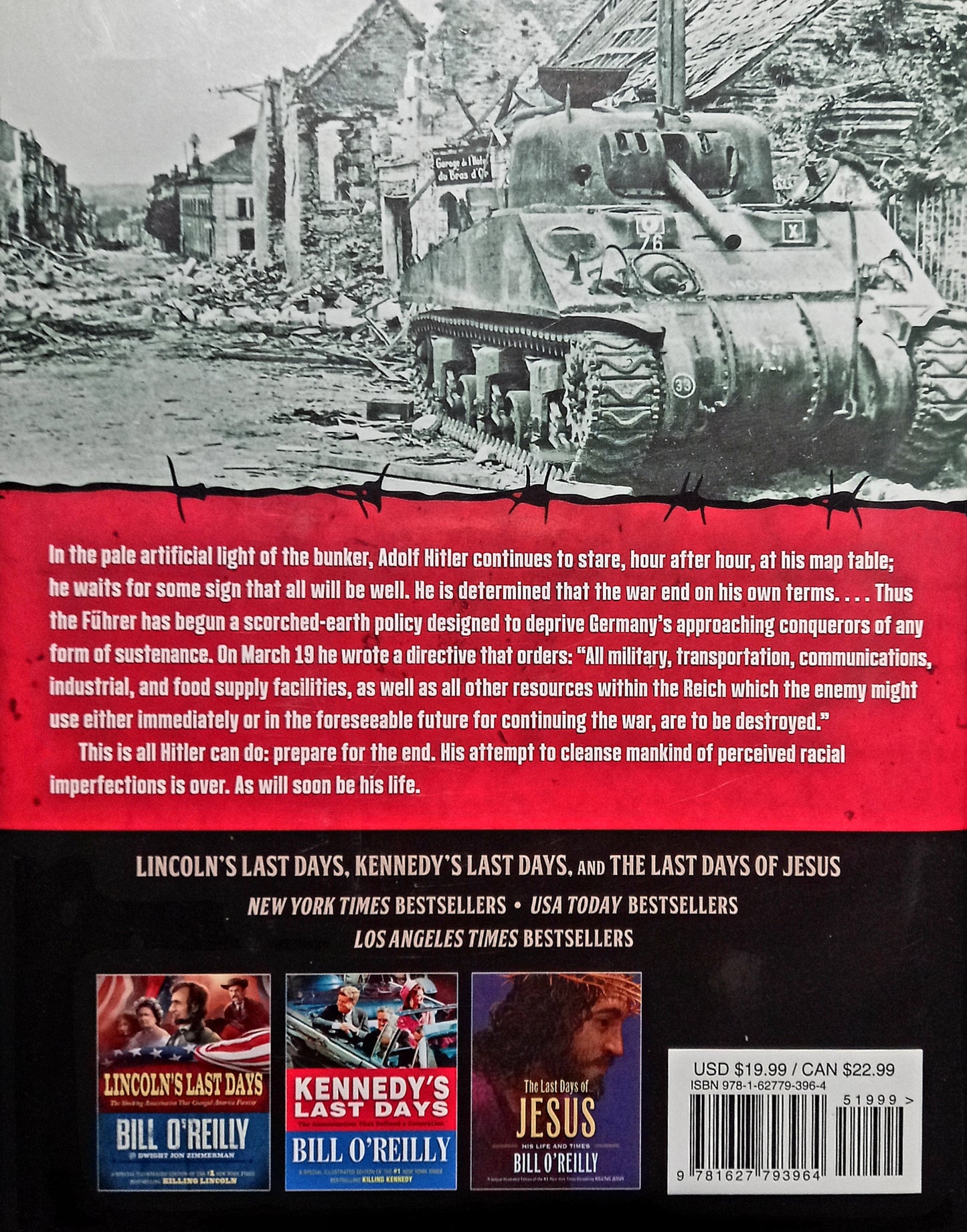 Hitler's Last Days by Bill O'Reilly