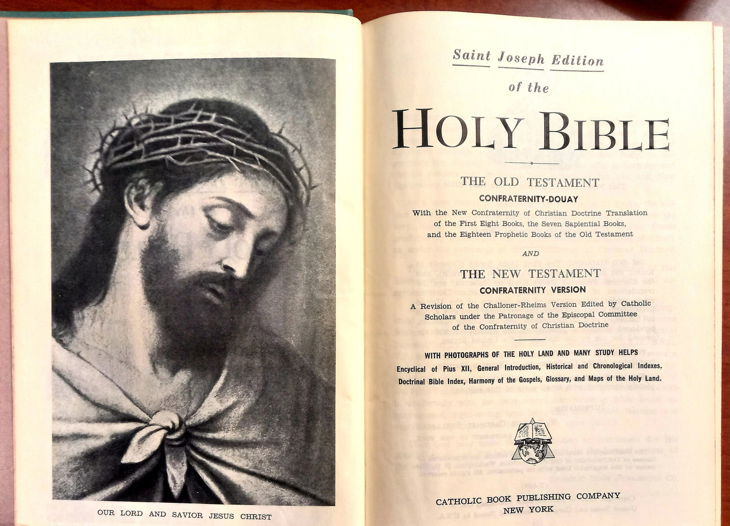 Saint Joseph Edition of the Holy Bible