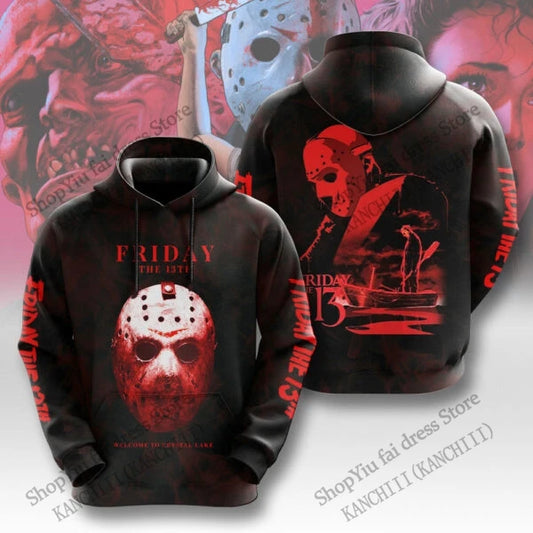 Horror Hoodies: Halloween & Friday the 13th Pullover Slasher Sweaters