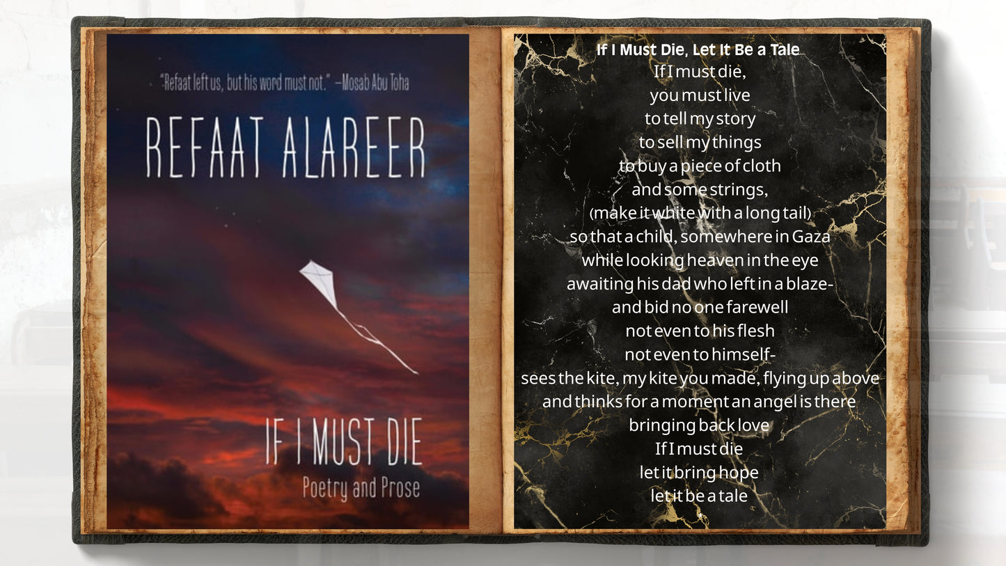 If I Must Die by Refaat Alareer