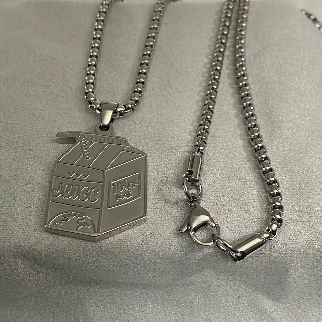 Juice WRLD Keychain + Necklace Combo