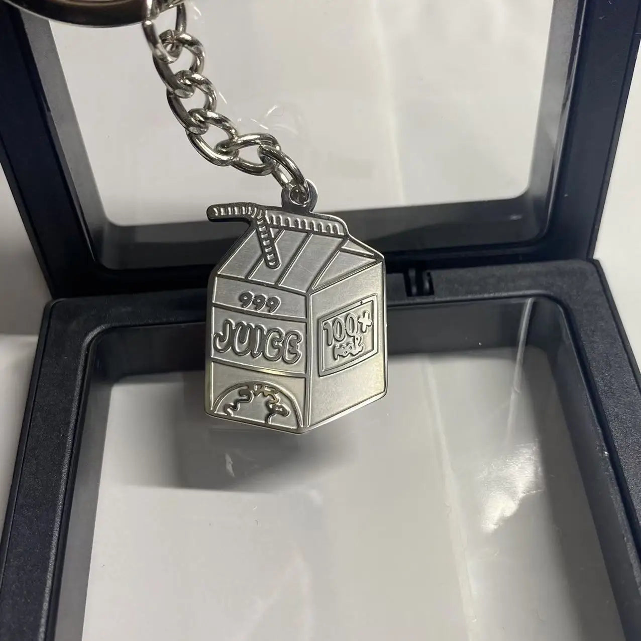Juice WRLD Keychain + Necklace Combo