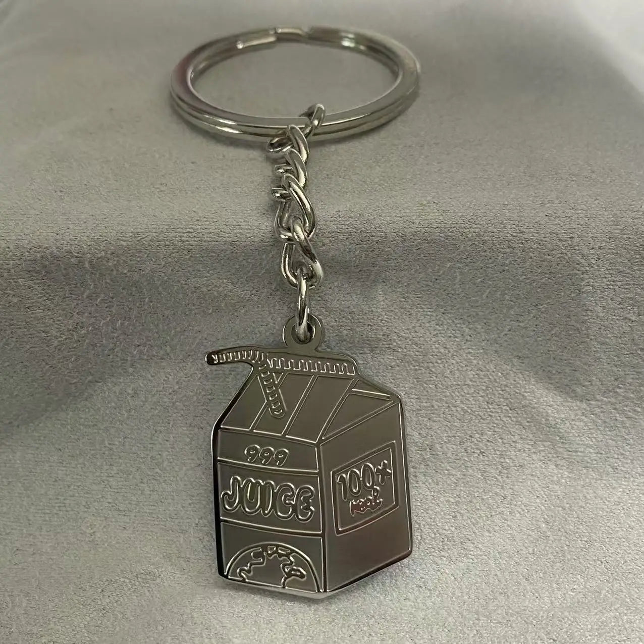 Juice WRLD Keychain + Necklace Combo