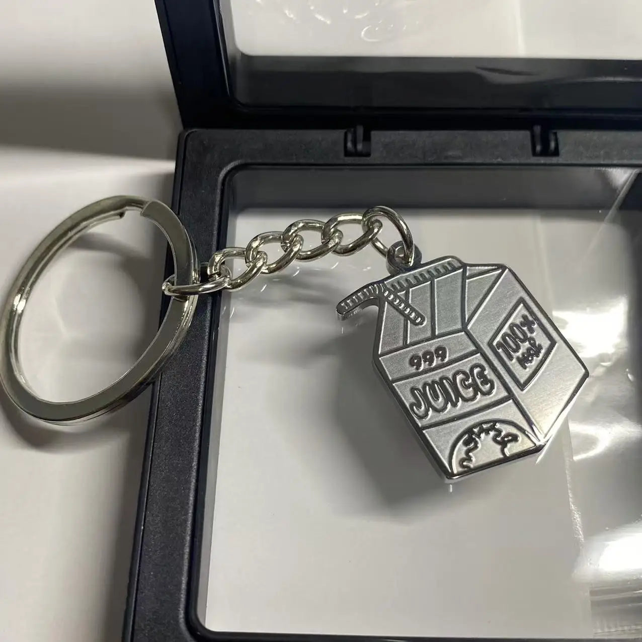 Juice WRLD Keychain + Necklace Combo
