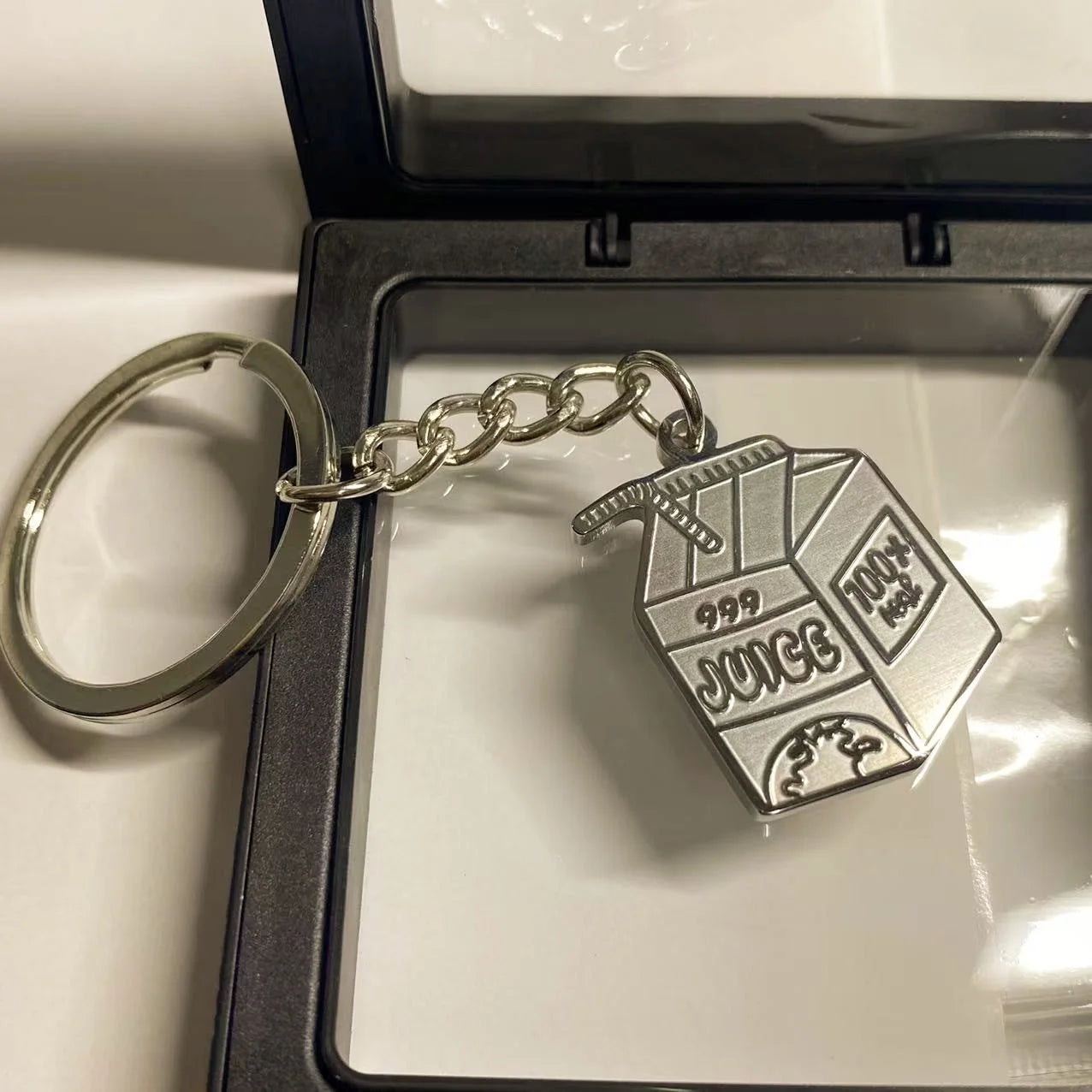 Juice WRLD Keychain + Necklace Combo