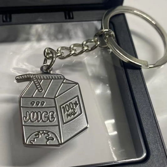 Juice WRLD Keychain + Necklace Combo