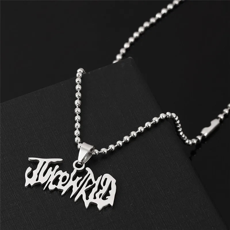 Juice WRLD Jewelry: Necklace & Grafiti Name Pendant