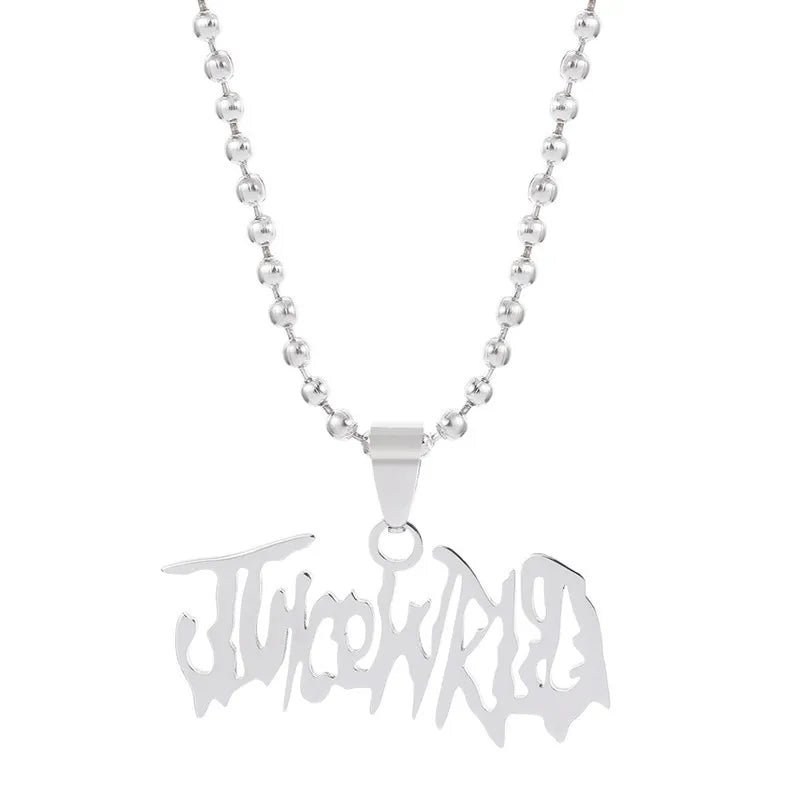 Juice WRLD Jewelry: Necklace & Grafiti Name Pendant
