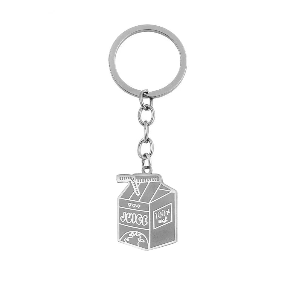 Juice WRLD Keychain & Necklace Pendant – 999 Club Stainless Steel Hip Hop Jewelry | Tribute Rap Merch Accessories