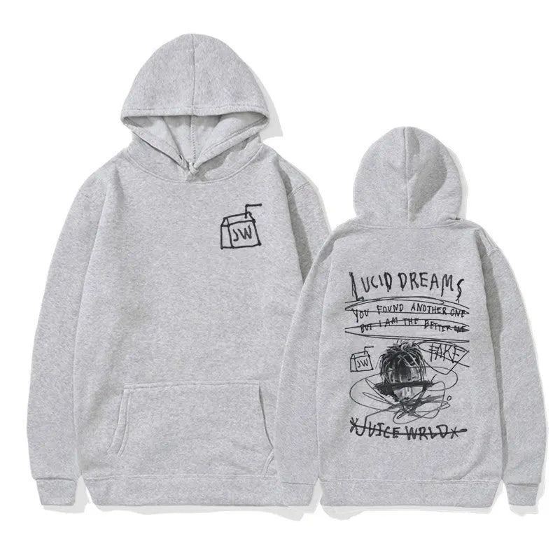 Juice WRLD Lucid Dreams Hoodie front and back