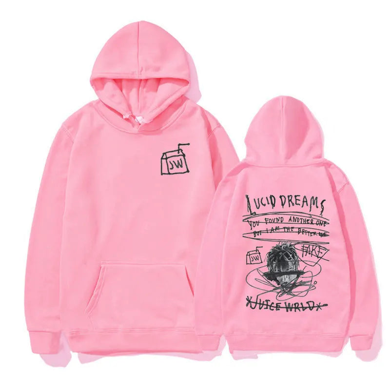 Juice WRLD Lucid Dreams Hoodie front and back